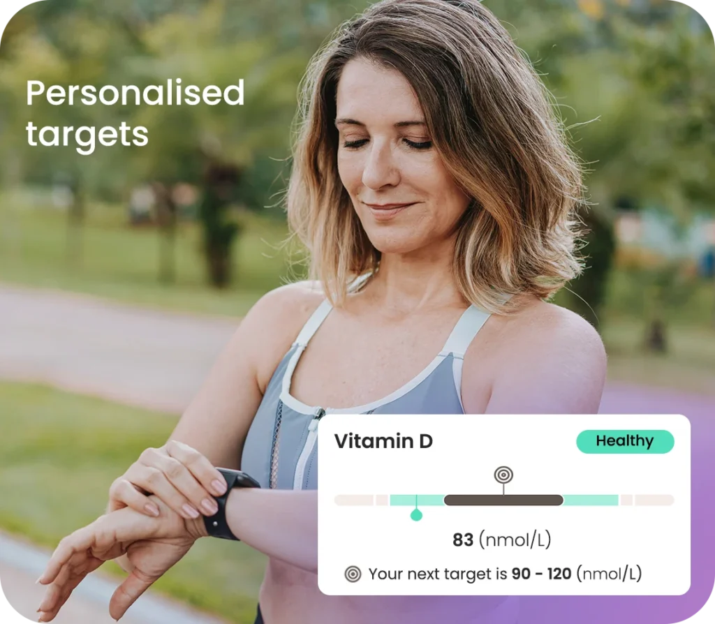 Baseline blood test - Personalised targets
