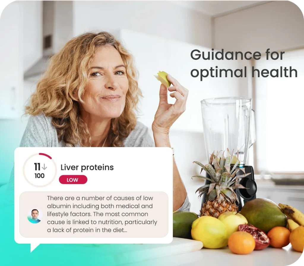 Liver blood test - Guidance for optimal health