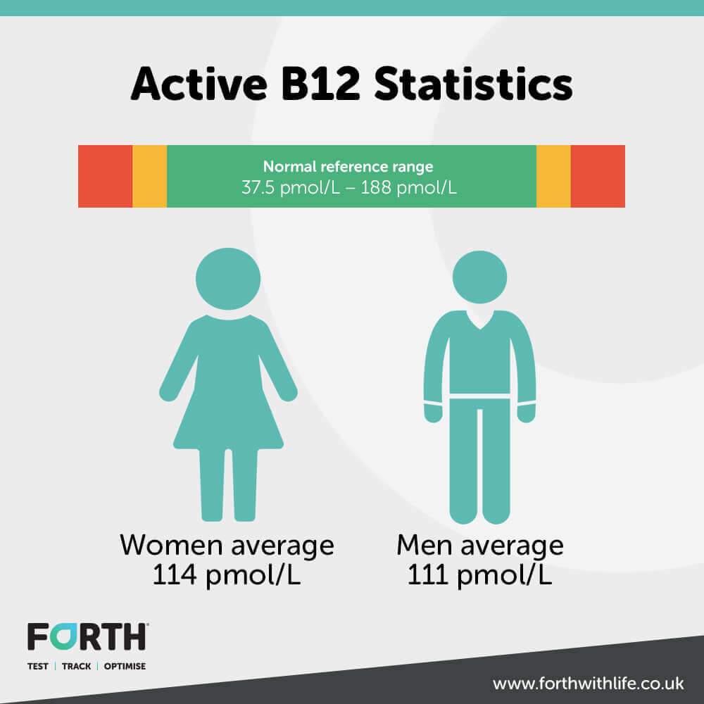 Active b12 statistics infographic