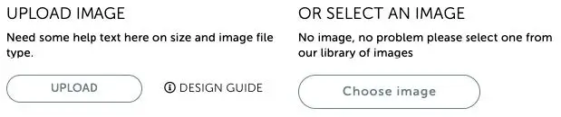 Partner portal change store image buttons