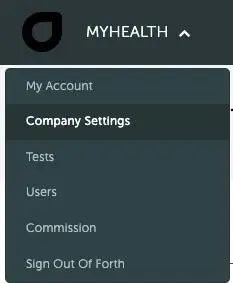Partner portal dropdown selections