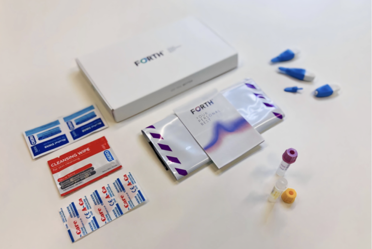 Forth home blood test kit