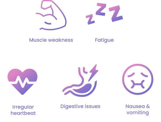 symptoms of low magnesium