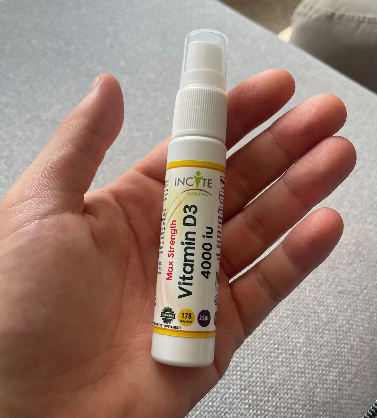 4000IU vitamin D spray