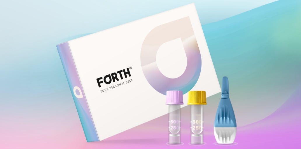 Forth blood test kit and tubes