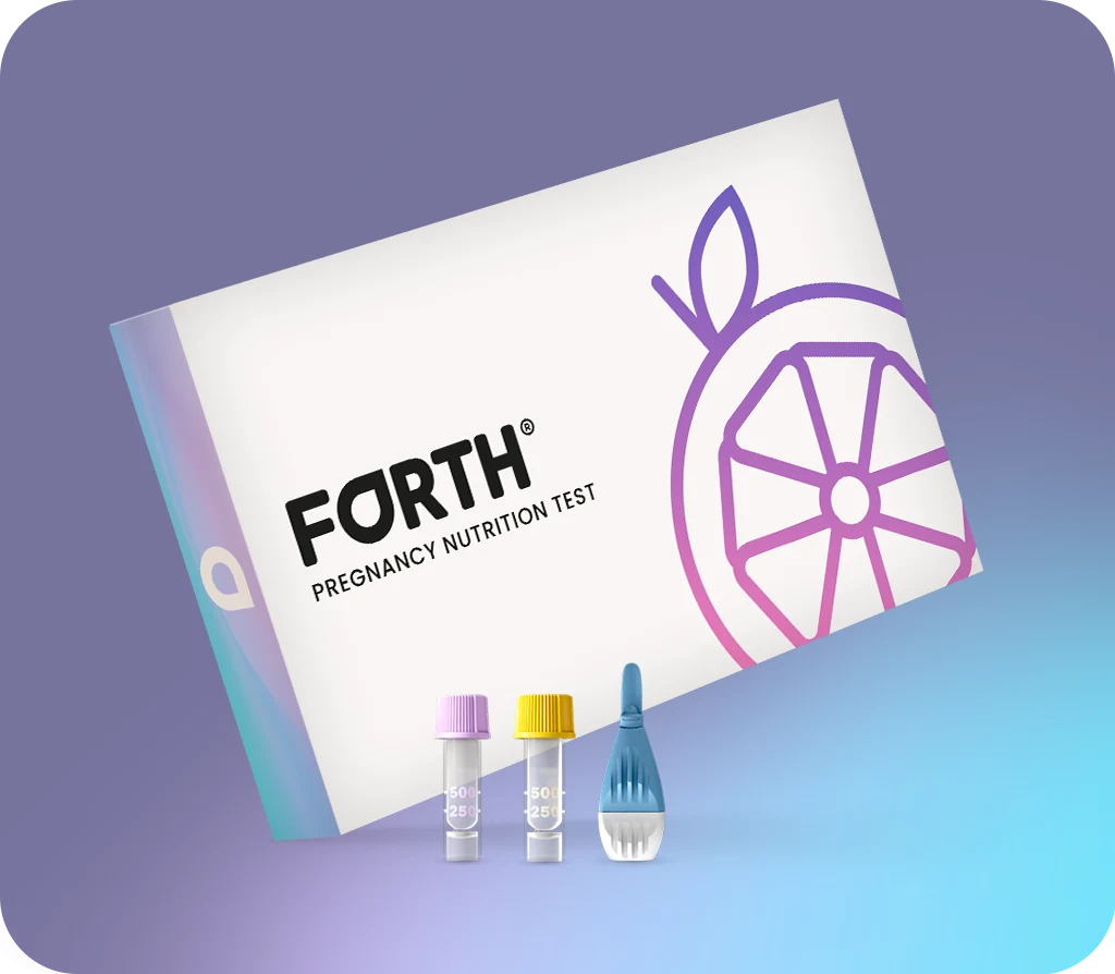 Pregnancy nutrition home blood test kit